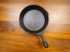 Lodge  4 Vintage Restored Cast Iron Skillet 3-notch