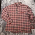 Vintage Polo Country Ralph Lauren Shirt Men   s Large Red Flannel Plaid 90s