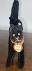 Vintage Steiff Original German Black Halloween Tom Kitty Kitten Cat 3 5    Tall