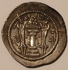 Sasanian Empire Peroz I Ad 459-484 Ar Drachm Coin Xf