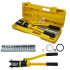  16 Ton Hydraulic Wire Cable Lug Terminal Crimper Crimping Tool With 11 Dies 