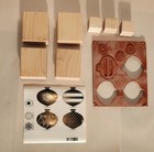 Stampin Up Delightful Decorations  2008  7 Count Rubber Stamp Set