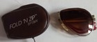 Vintage Taiwan Roc Metal Aviator Sunglasses Dark Lens Retro Pilot Glasses
