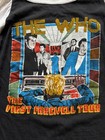 Vintage The Who Concert Shirt Raglan Jersey Xl 1982 Farewell Tour Us Tour Part 1