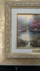 Thomas Kinkade  The Garden Of Prayer  Authentic Framed Accent Art Print Signed 