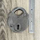 Vintage Antique Old Small Padlock Lock No Key