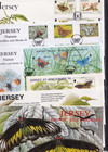 Alderney Isle Of Man Jersey Butterflies Moths Choice Of Fdc   Presentation Packs