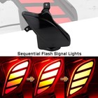 Rear Bumper Reflector Light Lamp Led For Toyota Highlander 2020-2023 Drl Smoked