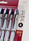 8-pack Uni-ball Vision Elite Rollerball Pens Bold 0 8mm Black Ink - Brand New 