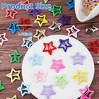 55pcs 1 22  Star Hair Clips Cute Hair Clips For Girls Colorful Metal Snap Hair B