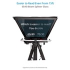 Proaim Universal Teleprompter Kit For Tablet smartphone dslr Video Camera