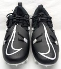 Men s Nike Alpha Menace 3 Pro Football Cleats - Black   White - Size 11 - New