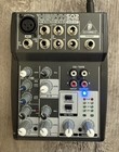 Behringer Xenyx 502 Premium 5-input 2-bus Mixer With Oem Power Supply Tested
