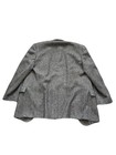 Vtg Brooks Brothers Grey Herringbone Camel Hair Blazer 43r Made In Usa