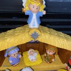 Fisher Price Little People Nativity Set Manger Stable Not Musical 11 Figures