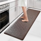  Kitchen Mat Cushioned Anti Fatigue Floor Mat 17 3 x60   Thick Non Slip 
