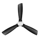 Breezism Stapleton 52  Led Indoor Brushed Nickel Ceiling Fan W  Remote Control