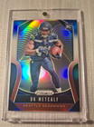 Dk Metcalf 2019 Panini Prizm  343 Rookie Red Ice   Red  White  Blue - 2 Card Lot