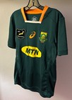 Asics South Africa Rugby Jersey 2021 Green Medium  Mtn Men s