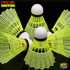 3pcs Badminton Birdies Nylon Bedminton Shuttlecocks Shuttle Balls For Training