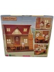 Calico Critters Red Roof Playhouse Chocolate Rabbit Baby Breeze Playset-nib