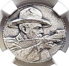 1925 Switzerland Shooting Festival Silver Medal   Ngc Ms 62      2090     69-15