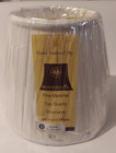 New Monter Lite Lamp Shade Pleated White 6  X 10  X 8 5 