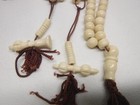 Old Tibetan Carved Yak Bone Mala 108 Buddhist Prayer Beads Meditation Necklace