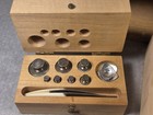 Henry Troemner Antique Model 8 Balance Beam Apothecary Scale W  Weights In Box