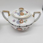 Phoenix China Creamer And Sugar Bowl Set Made In Czechoslovakia Vintage Mcm 