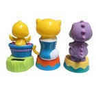 Solar Powered Bobblehead Toy Lot Chick Cat Dinosaur Solar Dancing Figures 2015