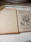 Vintage 1941 The Three Little Pigs Hardcover Book Tony Brice 1st Edition Ww2 Era