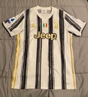 Juventus Adidas Adult 2020 2021 Soccer Home Jersey  ronaldo Print  Size Medium