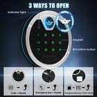 4-5 Gun Safe  Digital Password Rifle Gun Safe  Shotgun Safe With Removable Shelf
