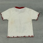 Vintage 2004 Strawberry Shortcake Girls Ringer Tee Size Xs   4t Made In Usa