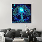 Tree Of Life Diamond Art Kits For Adults diy Blue Moon star 5d Diamond Painting
