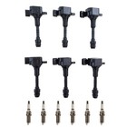 Trq Ignition Coil   Iridium Spark Plug Kit Set For Buick Infiniti Nissan Suzuki