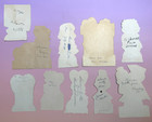 Vintage Valentine Card Lot Greeting Cards Children Love Hearts Valentine s  10 