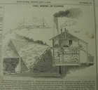 1856  Coal Mining In Illinois  Wood River Mines  Madison Co   Alton  Illustrated