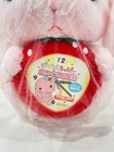 Pote Usa Loppy Pink Bunny Ichigo Strawberry Clock Plush     Authentic Amuse Japan