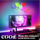 Led Hexagon Lights Suitable For Iving Room bedrooms diy Lovers  Gifts  6 Pack 