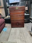 Vintage Japanese Silverware Chest Made From Rosewood 