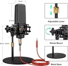 Podcast Equipment Bundle Audio Mixer With Studio