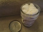 Vintage A s  Aloe Co Cotton Glass Apothecary Medical Supply Jar