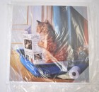 Stupell Home Decor Daily Tabby Wall Art Plaque 11-1 2  X 11-1 2  Pet Animal Cat