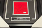 Ed Sheeran Signed Autographed Authentic Cd Framed With 8x10 Photo Jsa Coa