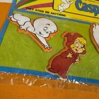 Rare Casper The Friendly Ghost   Wendy 1979 Magnetic Puffy Stickers New Sealed
