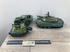 Vintage Gi Joe Mobat Tank Bomb Disposal Slam Vamp Vehicle Lot Arah 1 18 Scale