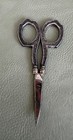 Antique Scissors Sterling Silver Handle