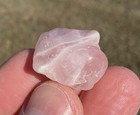 Gem Morganite Crystal Mineral Specimen Heart Shaped Unique Estate Find